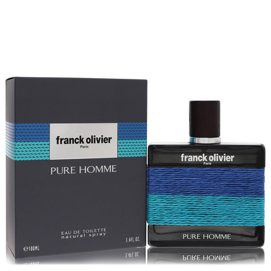 Franck Olivier Pure Homme Eau De Toilette Spray by Franck Olivier 100 ml