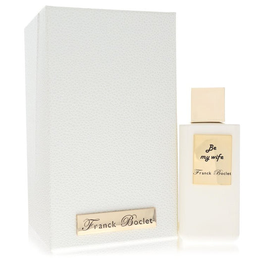 Franck Boclet Be My Wife Extrait De Parfum Spray (Unisex) by Franck Boclet 100 ml