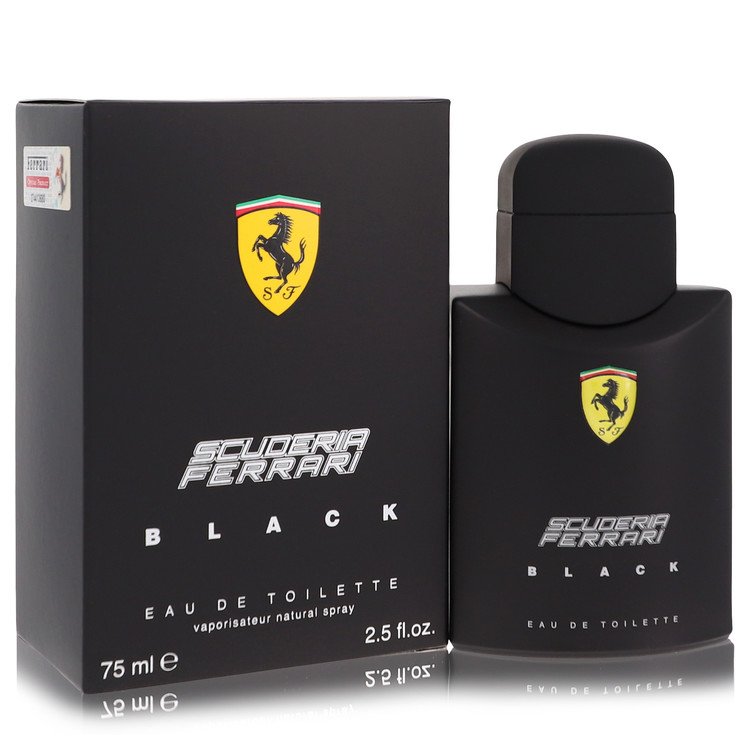 Ferrari Scuderia Black Eau De Toilette Spray by Ferrari 75 ml