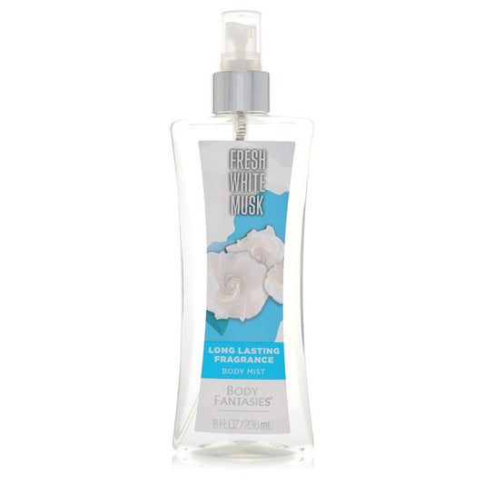 Body Fantasies Signature Fresh White Musk Body Spray by Parfums De Coeur 240 ml