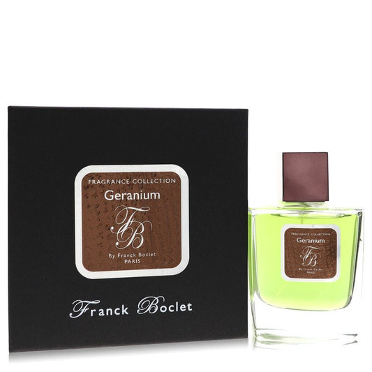 Franck Boclet Geranium Eau De Parfum Spray (Unisex) by Franck Boclet 100 ml Brands HD