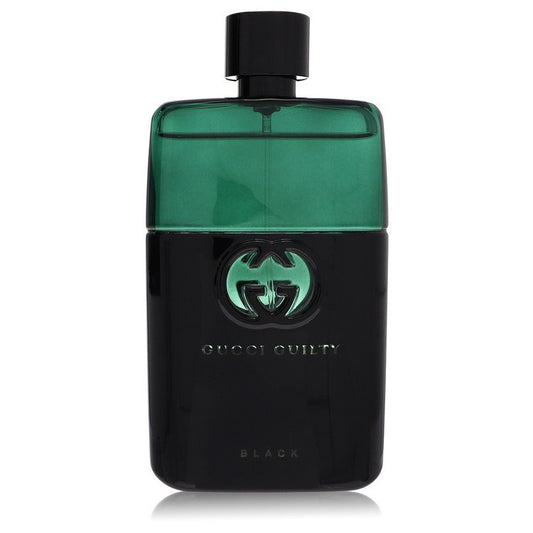 Gucci Guilty Black Eau De Toilette Spray (unboxed) by Gucci 90 ml