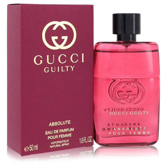 Gucci Guilty Absolute Eau De Parfum Spray by Gucci 50 ml