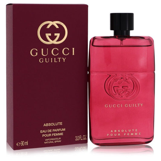 Gucci Guilty Absolute Eau De Parfum Spray by Gucci 90 ml