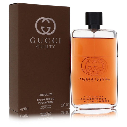 Gucci Guilty Absolute Eau De Parfum Spray by Gucci 90 ml