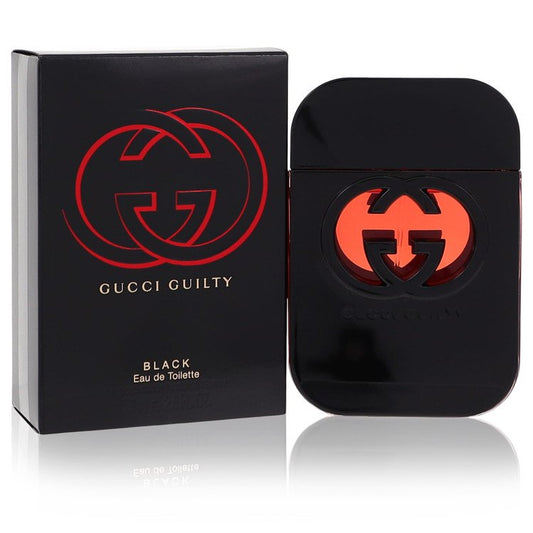 Gucci Guilty Black Eau De Toilette Spray by Gucci 75 ml