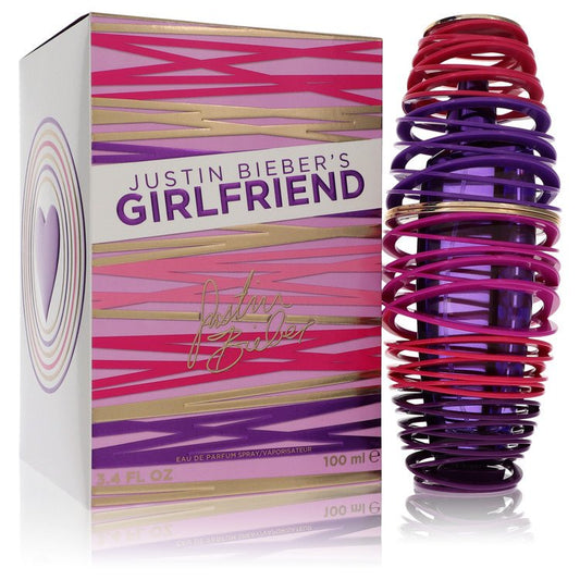 Girlfriend Eau De Parfum Spray by Justin Bieber 100 ml