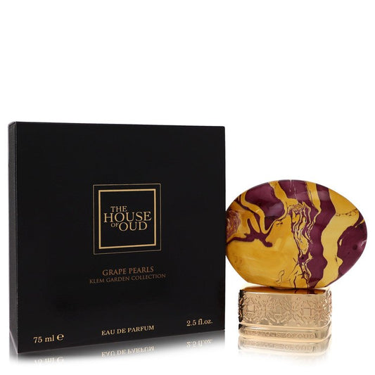 Grape Pearls Eau De Parfum Spray (Unisex) by The House Of Oud 75 ml