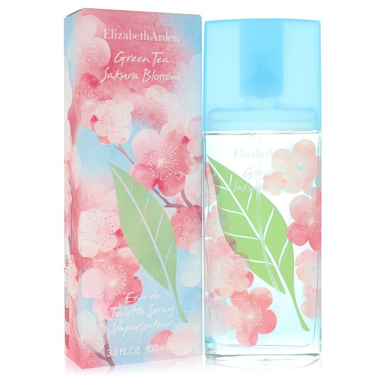 Green Tea Sakura Blossom Eau De Toilette Spray by Elizabeth Arden 100 ml
