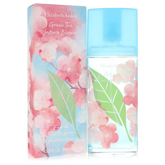 Green Tea Sakura Blossom Eau De Toilette Spray by Elizabeth Arden 100 ml