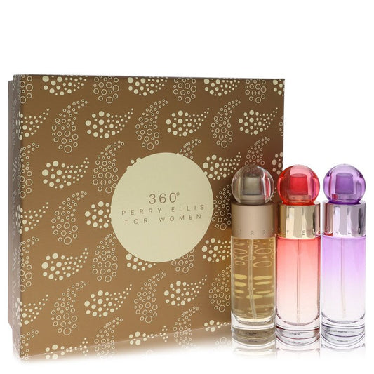 Perry Ellis 360 Gift Set - 1 oz Perry Ellis 360 EDT Spray + 1 oz Perry Ellis 360 Coral EDP Spray + 1 oz Perry Ellis  by Perry Ellis --