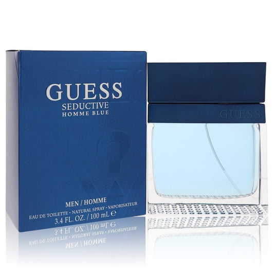 Guess Seductive Homme Blue Eau De Toilette Spray by Guess 100 ml