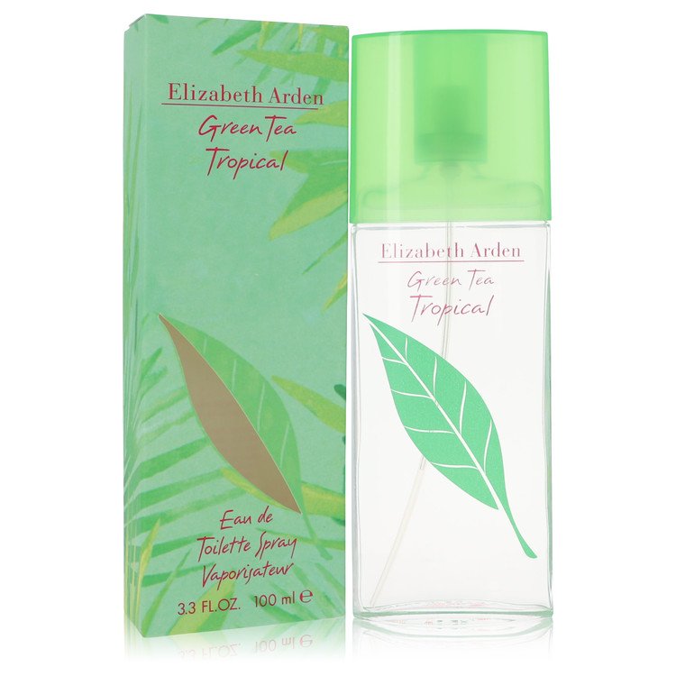 Green Tea Tropical Eau De Toilette Spray by Elizabeth Arden 100 ml