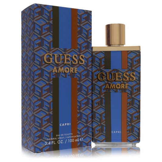 Guess Amore Capri Eau De Toilette Spray (Unisex) by Guess 100 ml
