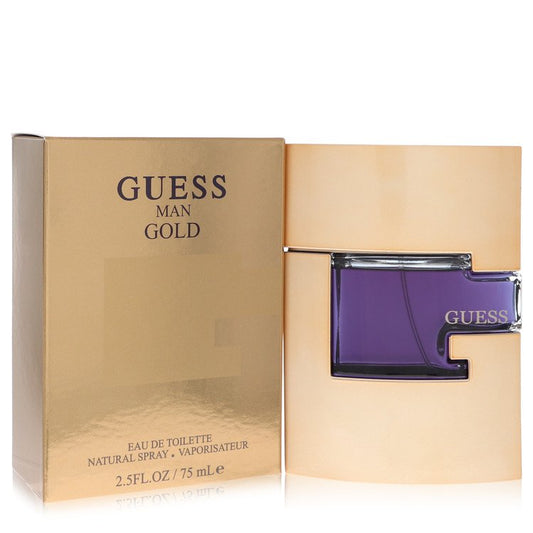 Guess Gold Eau De Toilette Spray by Guess 75 ml
