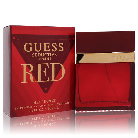 Guess Seductive Homme Red Eau De Toilette Spray by Guess 100 ml