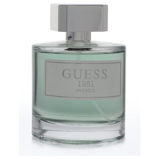 Guess 1981 Indigo Eau De Toilette Spray (unboxed) by Guess 100 ml
