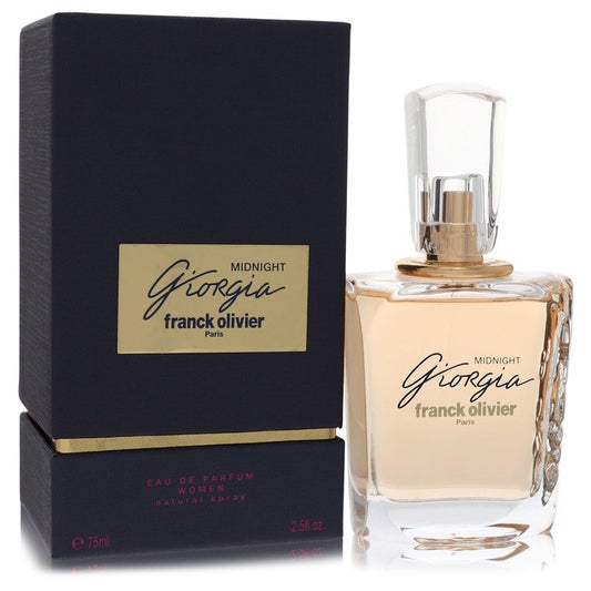 Giorgia Midnight Eau De Parfum Spray by Franck Olivier 75 ml Brands HD