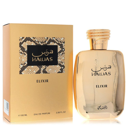 Hawas Elixir Eau De Parfum Spray (Unisex) by Rasasi 100 ml