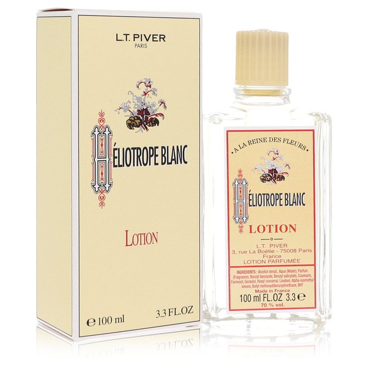 Heliotrope Blanc Lotion (Eau De Toilette) by LT Piver 100 ml