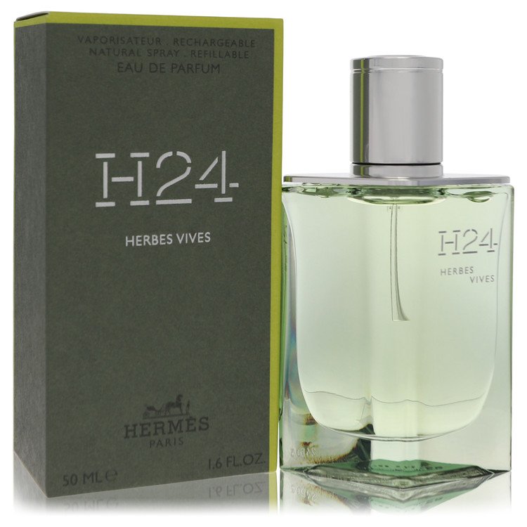 Hermes H24 Herbes Vives Eau De Parfum Refillable Spray by Hermes 50 ml