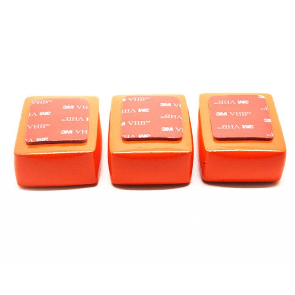 Floaty Sponge with VHB Sticker for GoPro Hero 3+ 3 2 1;Red