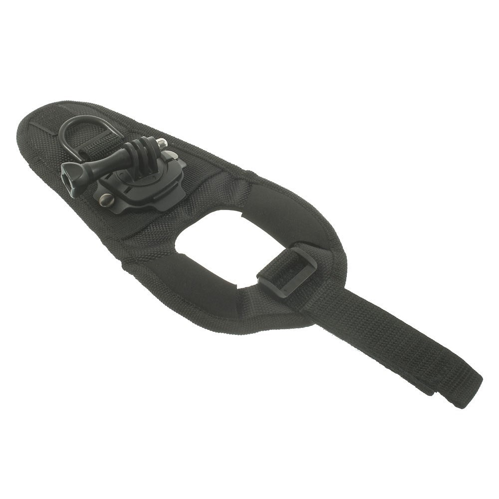 360 Degree Glove-style  Wristband Hand Palm Strap Mount Adapter w/ Screw for Gopro Hero 3+ 3 2 1