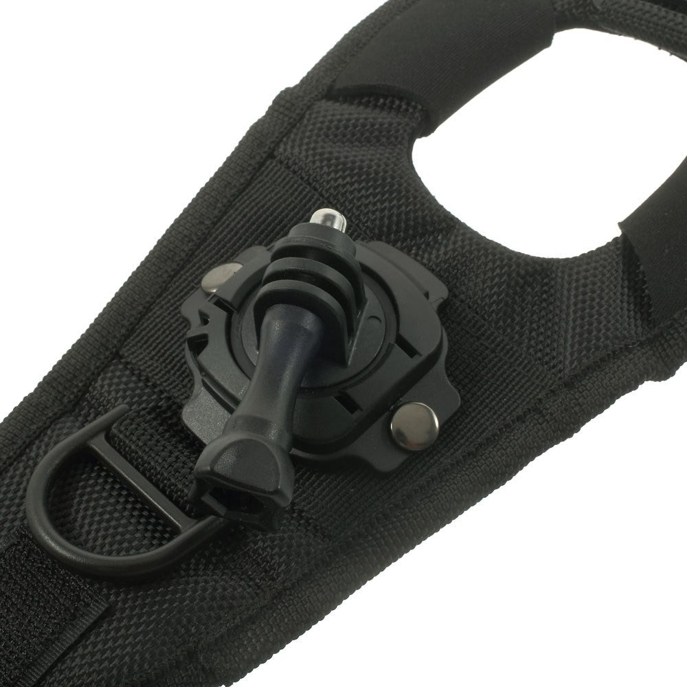 360 Degree Glove-style  Wristband Hand Palm Strap Mount Adapter w/ Screw for Gopro Hero 3+ 3 2 1