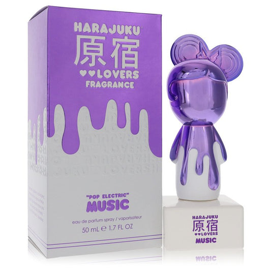 Harajuku Lovers Pop Electric Music Eau De Parfum Spray by Gwen Stefani 50 ml