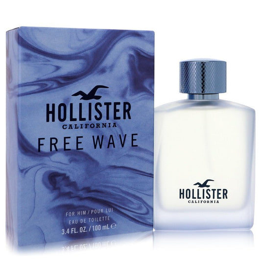 Hollister Free Wave Eau De Toilette Spray by Hollister 100 ml