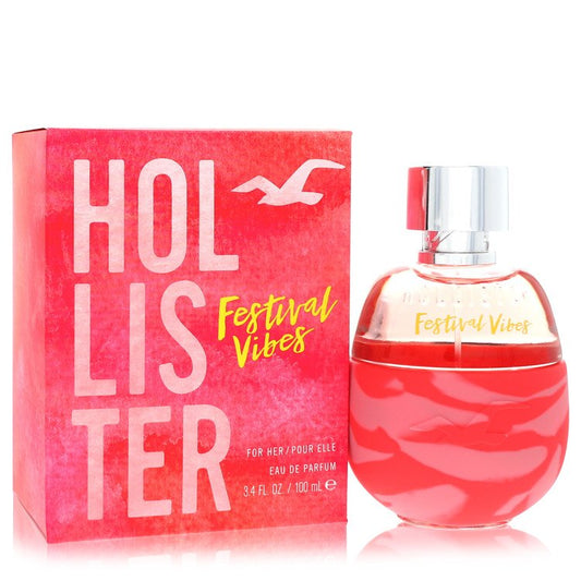 Hollister Festival Vibes Eau De Parfum Spray by Hollister 100 ml