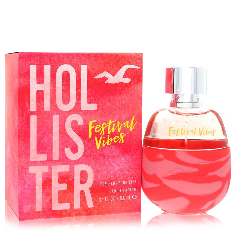 Hollister Festival Vibes Eau De Parfum Spray by Hollister 100 ml