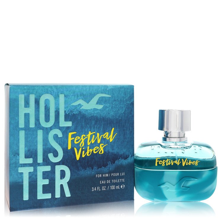 Hollister Festival Vibes Eau De Toilette Spray by Hollister 100 ml