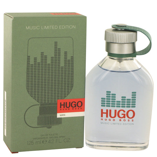 Hugo Eau De Toilette Spray (Limited Edition Music Bottle) by Hugo Boss 125 ml