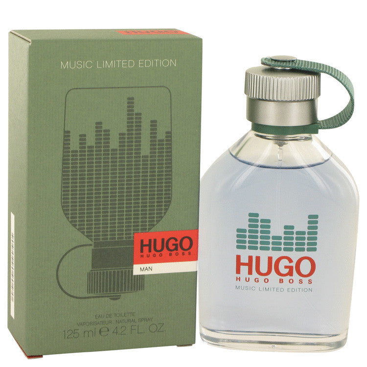 Hugo Eau De Toilette Spray (Limited Edition Music Bottle) by Hugo Boss 125 ml