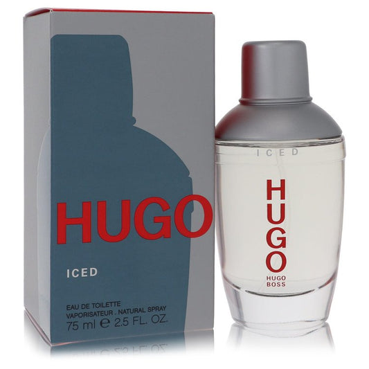 Hugo Iced Eau De Toilette Spray by Hugo Boss 75 ml