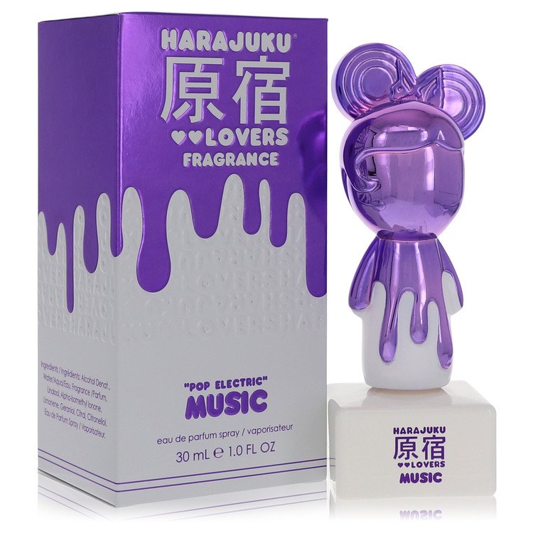 Harajuku Lovers Pop Electric Music Eau De Parfum Spray by Gwen Stefani 30 ml Brands HD