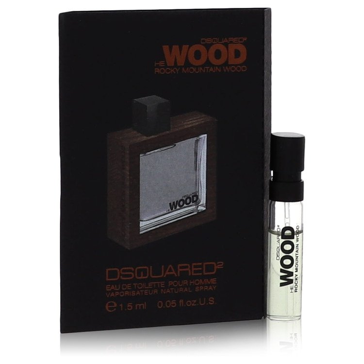 He Wood Rocky Mountain Wood Vial (sample) By Dsquared2 Brands HD