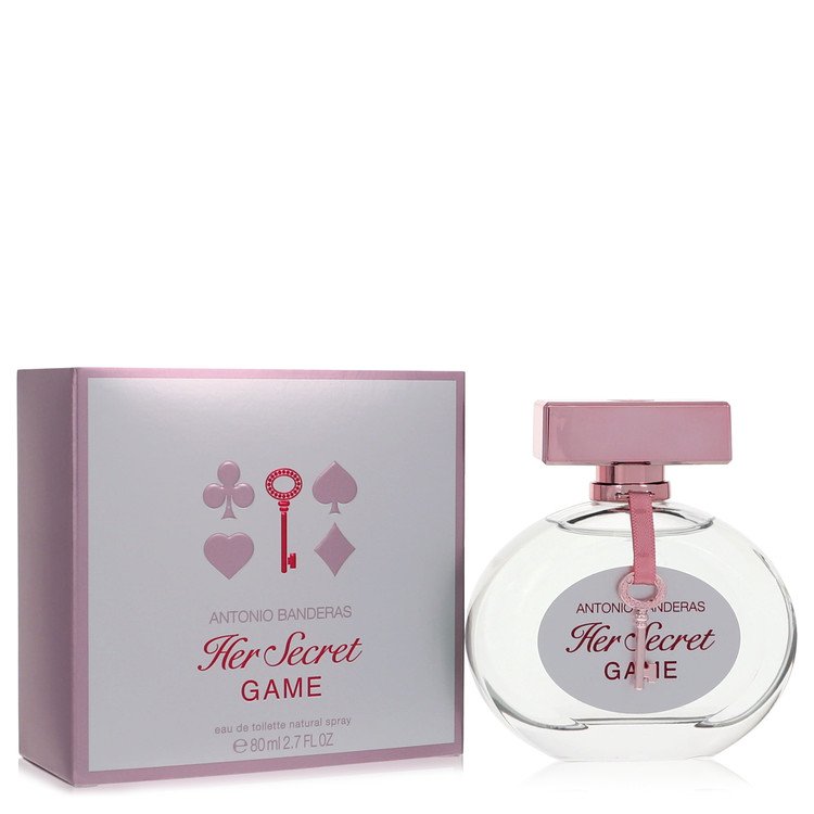 Her Secret Game Eau De Toilette Spray by Antonio Banderas 80 ml Brands HD