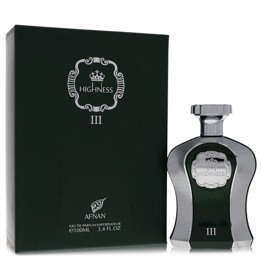 His Highness Green Eau De Parfum Spray (Unisex) by Afnan 100 ml Brands HD