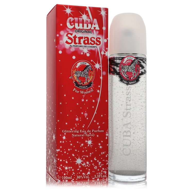 Cuba Strass Zebra Eau De Parfum Spray by Fragluxe 100 ml