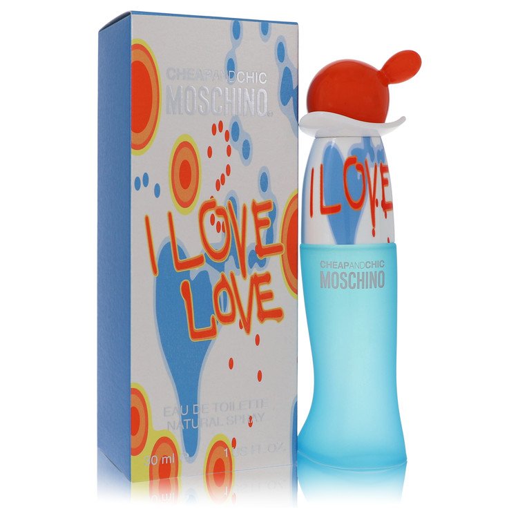 I Love Love Eau De Toilette Spray by Moschino 30 ml