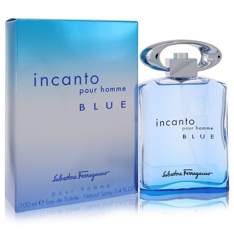 Incanto Blue Eau De Toilette Spray by Salvatore Ferragamo 100 ml