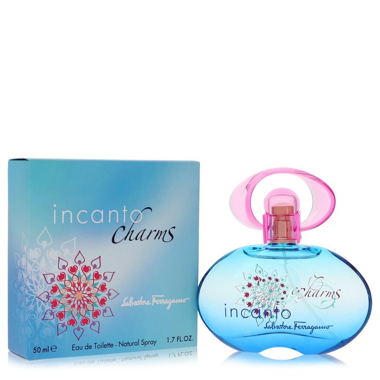 Incanto Charms Eau De Toilette Spray by Salvatore Ferragamo 50 ml