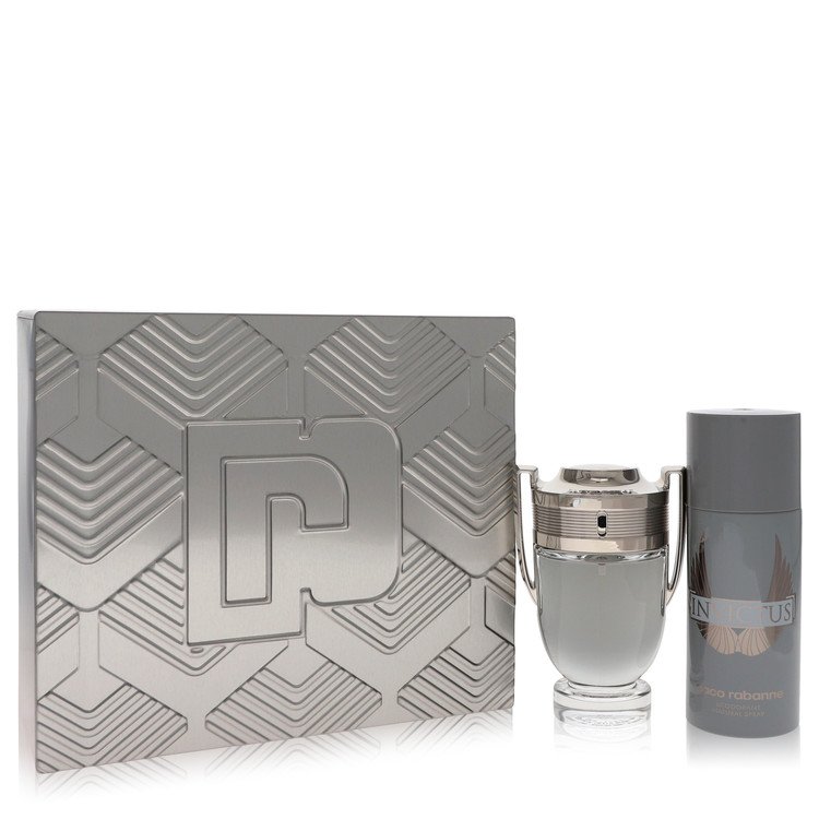 Invictus Gift Set - 3.4 oz Eau De Toilette Spray + 5.1 oz Deodorant Spray by Paco Rabanne --