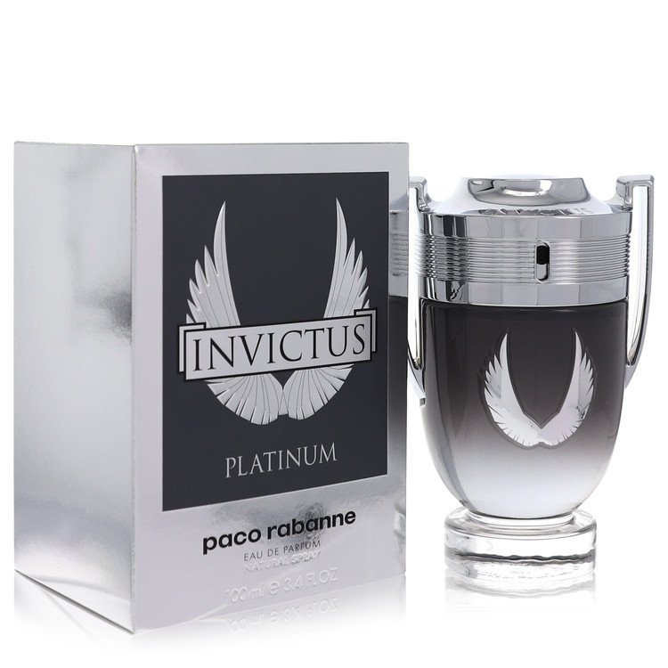 Invictus Platinum Eau De Parfum Spray by Paco Rabanne 100 ml