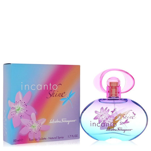 Incanto Shine Eau De Toilette Spray by Salvatore Ferragamo 50 ml