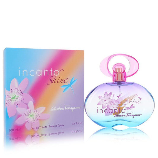 Incanto Shine Eau De Toilette Spray by Salvatore Ferragamo 100 ml