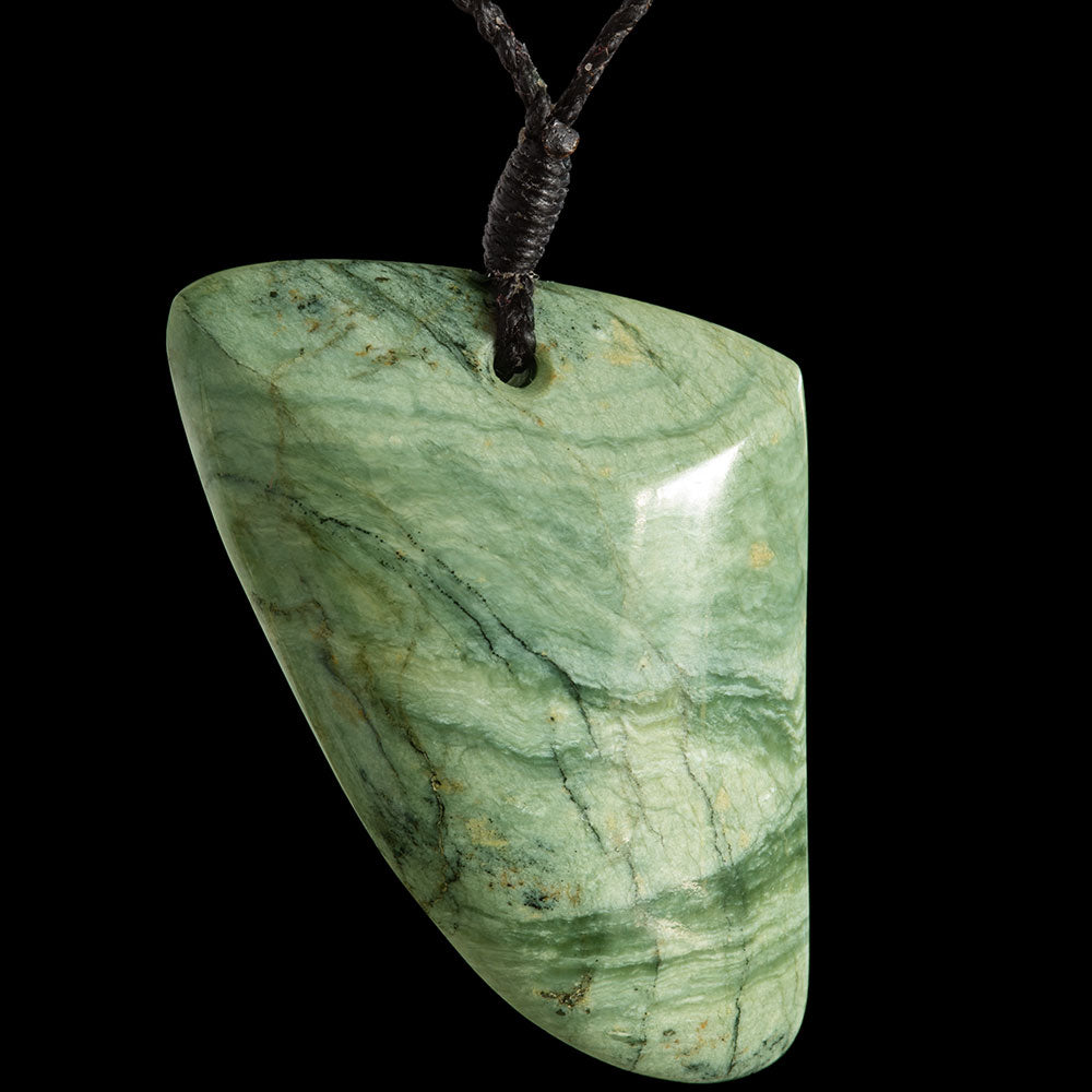 Large Jade Rei-Niho Pendant