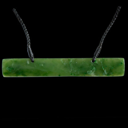 Large Flower Jade Drop by Jaymie Anderson Pendant